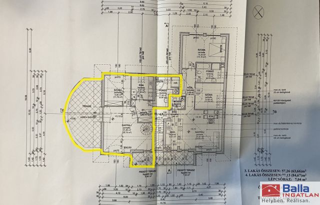 III. Kerület (Testvérhegy) - Erdőalja utca:  73 m²-es társasházi lakás