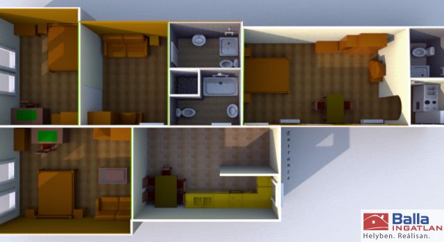 V. Kerület (Belváros) - Veres Pálné utca:  105 m²-es társasházi lakás